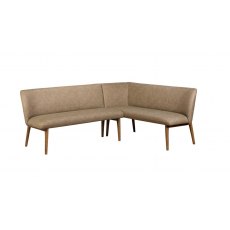 Nico Corner Bench Left Hand Facing - Taupe