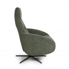 Libra Swivel Recliner - Green