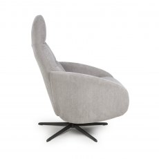 Libra Swivel Recliner  - Pewter