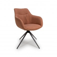 Stanton Carver Chair - Brick