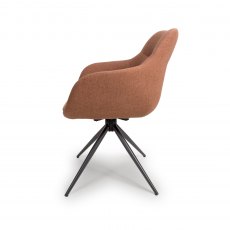 Stanton Carver Chair - Brick