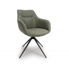 Stanton Carver Chair - Sage