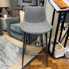 Piper Bar Stools Set of 2 Shadow Grey