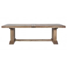 Watton Collection Monastery Block Leg Extending Table Grey oil Finish 180/240/280