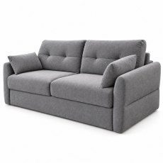 Salcombe Roll Out Sofa Bed Rhea Grey Chenille