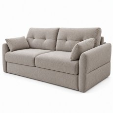 Salcombe Roll Out Sofa Bed Rhea Taupe Chenille