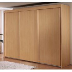 Allegro 300cm Sliding Wardrobe with 223cm High Plain Door