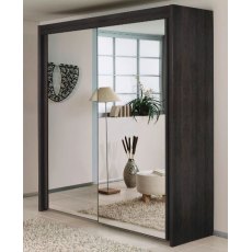 Allegro 201cm Sliding Wardrobe with 223cm High Mirror Doors