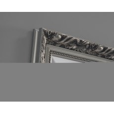 Dahlia Silver 34” X 24” Bevel (86cm X 61cm) Mirror