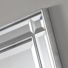 Verona Silver 36” X 26” Bevel (91cm X 66cm) Mirror