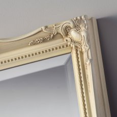 Sf2 Ivory 49” X 16” Bevel (124cm X 41cm) Mirror