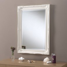 Sf3 White 66” X 42” Bevel (168cm X 107cm) Mirror