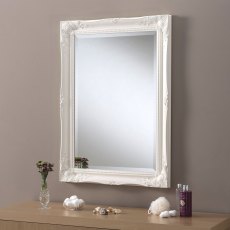 Sf3 White 42” X 30” Bevel (107cm X 76cm) Mirror