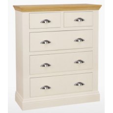 Coelo Oak Top Bedroom 3+2 Chest Of Drawers