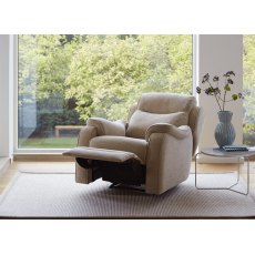 Parker Knoll - Boston Armchair Manual Recliner Fabric A