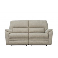 Parker Knoll - Hampton 2 Seater Sofa Double Manual Recliner A Grade Fabric