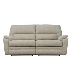 Parker Knoll - Hampton Large 2 Seater Sofa Double Power Recliner A Grade Fabric