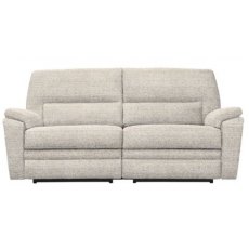 Parker Knoll - Hampton Large 2 Seater Sofa Double Power Recliner A Grade Fabric