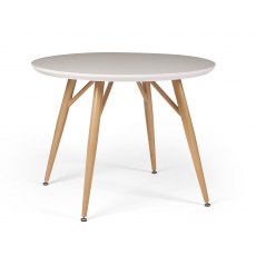 Dansk - Round Dining Table  - White High Gloss