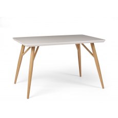 Dansk - Rectangular Dining Table - White High Gloss