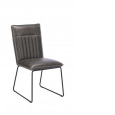 Greatford Dining Vintage Dining Chair Grey