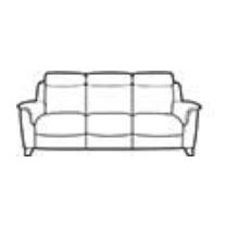 Parker Knoll - Manhattan 3 Seater Sofa Static B Fabric