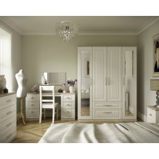 Jakarta Bedroom Collection 4 Drawer Chest With 1 Deep Drawer