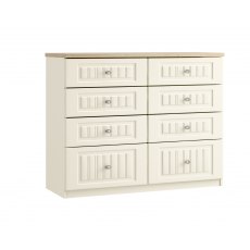 Jakarta Bedroom Collection 8 Drawer Twin Chest With