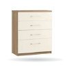 Osaka Bedroom Collection 4 Drawer Chest With 1 Deep Drawer