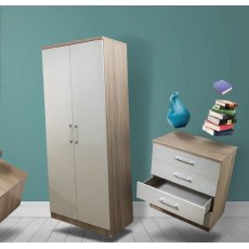 Osaka Bedroom Collection 4 Drawer Chest With 1 Deep Drawer