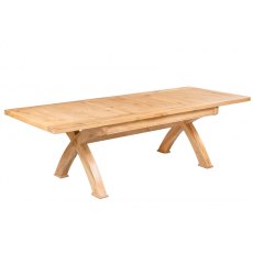 Strasbourg Collection Small Cross Leg Extending Table