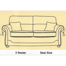 Oxford Sofa Collection 3 Seater Settee A Grade Fabric