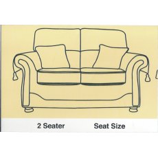 Oxford Sofa Collection 2 Seater Settee A Grade Fabric