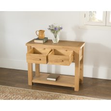 Portland Collection 2 Drawer Console Table