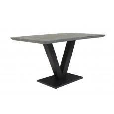 Gratton Collection Dining Table Tetro Finish 135c