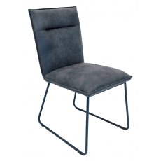 Gratton Collection Dining Chair - Grey Suede