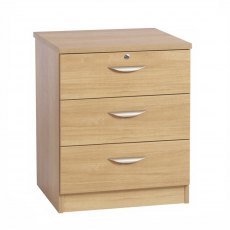 Three Drawer CD/ DVD Storage C