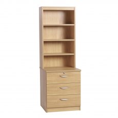 Three Drawer CD/ DVD Storage C