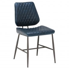 Remus Chair Collection Dining Chair (Dark Blue)