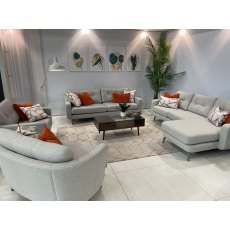 Lurano Sofa Collection Corner Group - Right Hand Facing Arm - Grade A Fabric