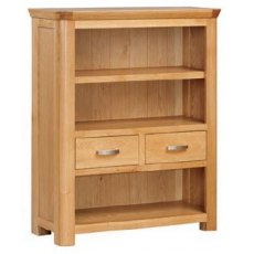 Suffolk Oak Dining Collection Low Bookcase
