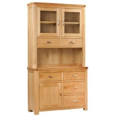 Suffolk Oak Dining Collection Small Buffet Hutch