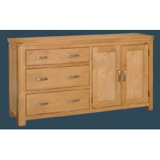 Suffolk Oak Dining Collection Large Sideboard