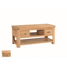 Suffolk Oak Dining Collection Standard Coffee Table