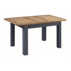 Sussex Midnight 120cm (4FT) Single Extending Dining Table