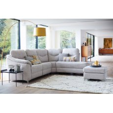 Jackson Sofa Collection 3 Corner 1 LHF Fabric - B