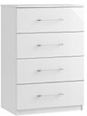 Euston Bedroom Collection 4 Drawer Midi Chest .