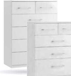 Euston Bedroom Collection 4+2 Drawer Chest .