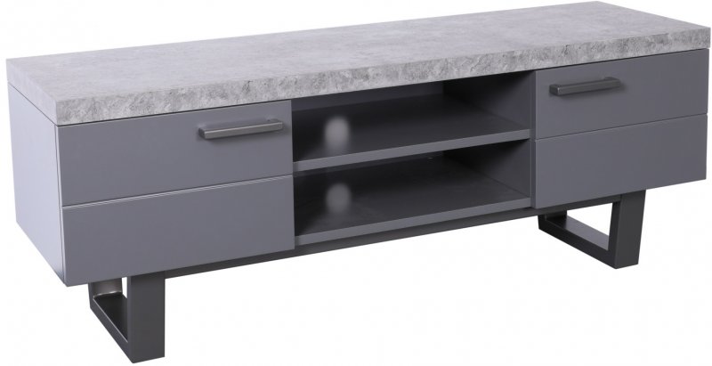 Studio TV Unit - STONE EFFECT