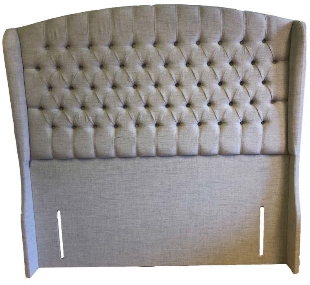 Healthbeds Headboard Collection 135cm Deauville Wing Back / High Floor Standing